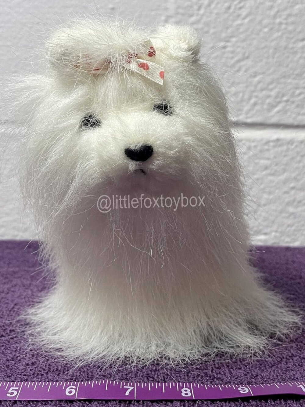 Webkinz Yorkie Dog Plush HS070 GANZ White Yorkshire Terrier Puppy ESSA